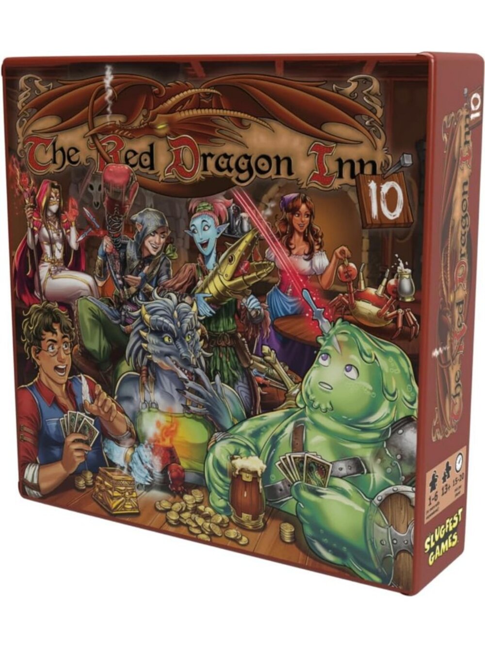 Red Dragon Inn 10 Strategy Card Game - Fun Multiplayer Adventure Game